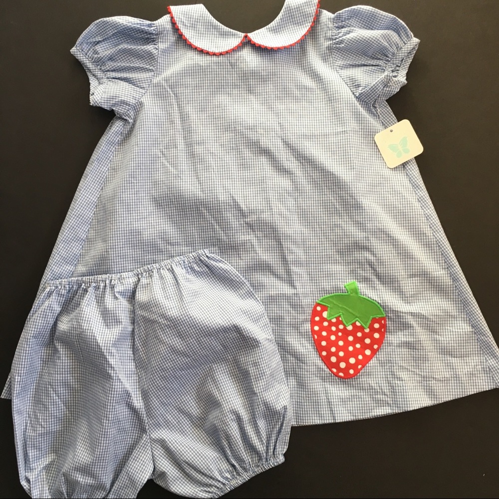 Betti Terrell Strawberry Dress